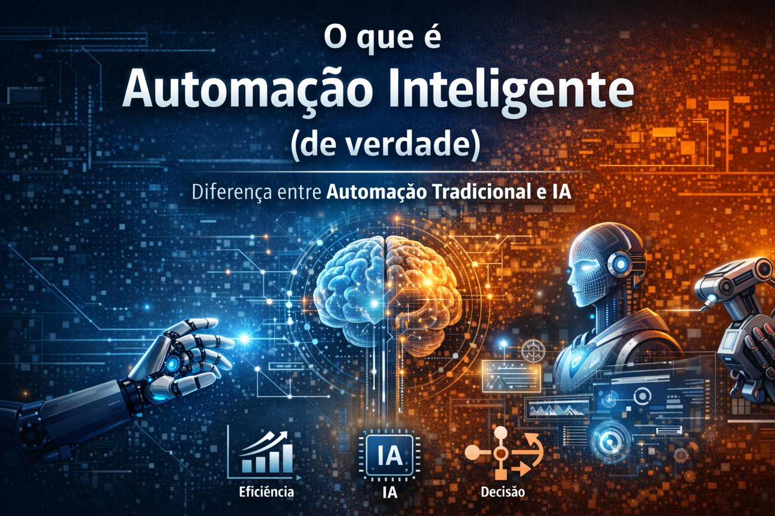O que é Automação Inteligente (de verdade) – E por que a maioria das empresas ainda não chegou lá