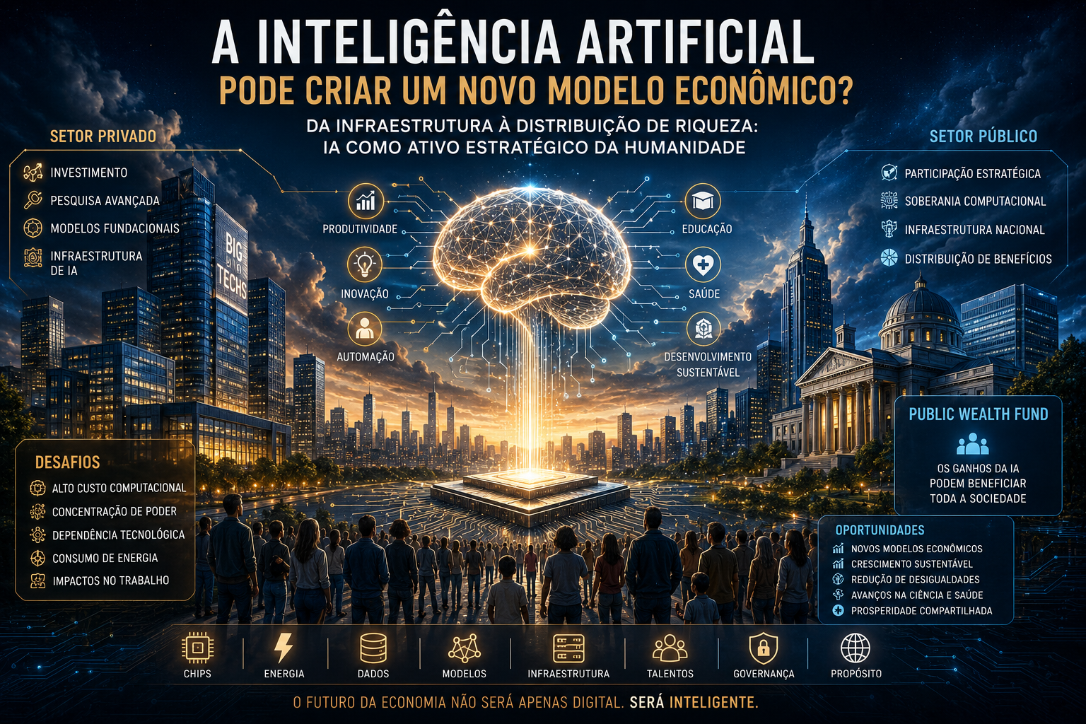 A Inteligência Artificial Pode Criar um Novo Modelo Econômico?