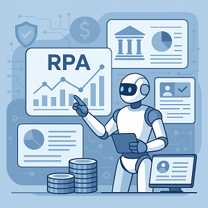 Eficiência e Segurança com RPA no Setor Financeiro: O Futuro dos Processos Bancários com IA
