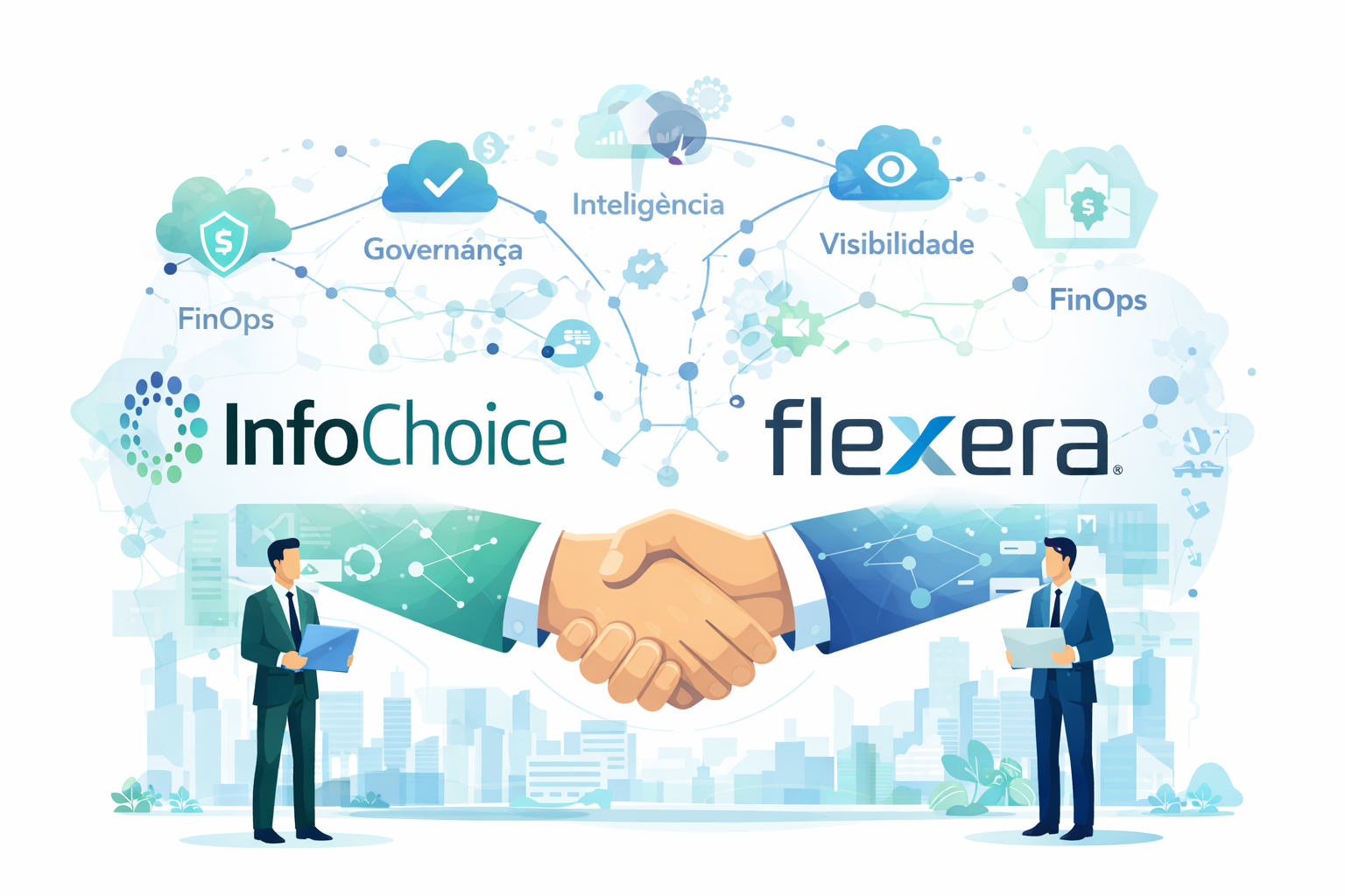 InfoChoice anuncia parceria estratégica com a Flexera para ampliar governança e inteligência tecnológica