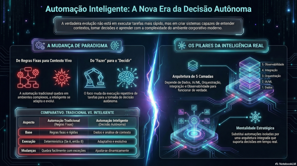 Infográfico Nova Era da Automação Inteligente - InfoChoice