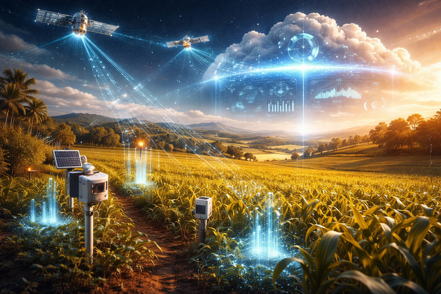 Do Espaço ao Dado — Como a Conectividade Satelital Habilita a Nova Economia Digital