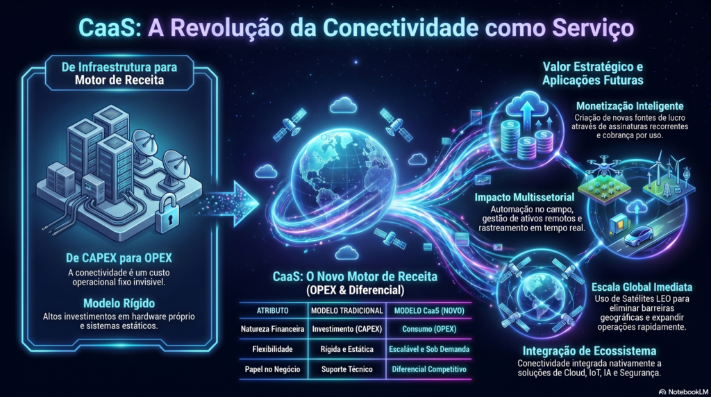 Infográfico CaaS Conectividade como Serviço - InfoChoice