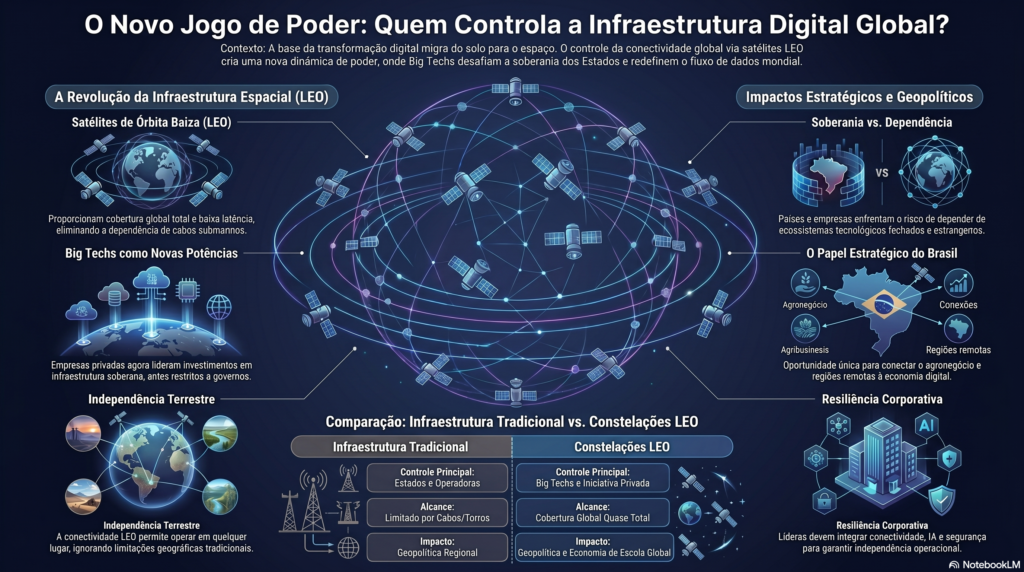 Infográfico Controle da Infraestrutura Digital Global - InfoChoice