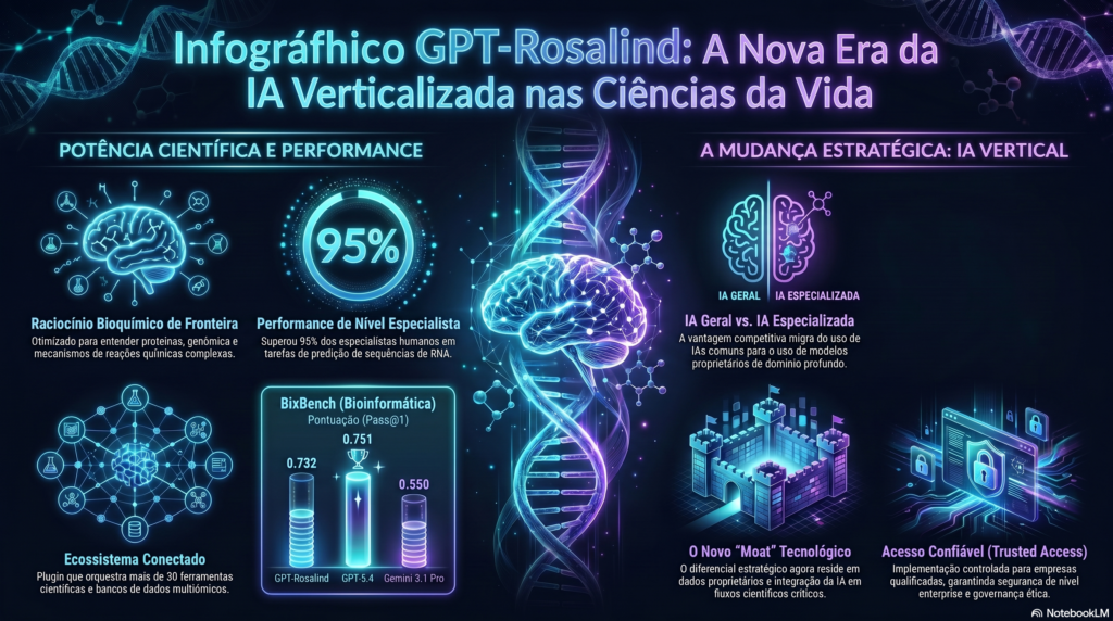 Infográfico GPT-Rosalind - InfoChoice