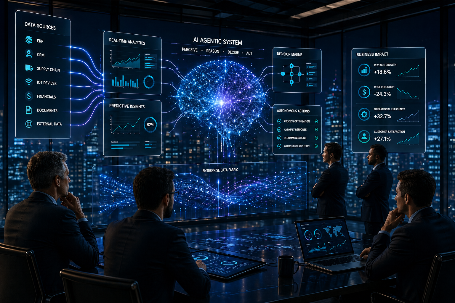 IA agêntica na prática: por que dados, contexto e execução estão redefinindo o valor da inteligência artificial nas empresas