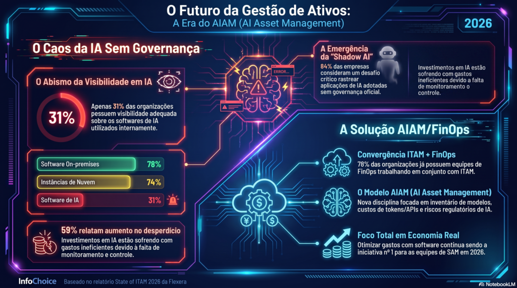 Infográfico 2026 State of ITAM Report - InfoChoice